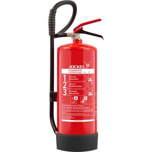 Jockel Feuerlöscher Li6M FR 6 Liter, Wasserlöscher, Lithium, 27A, 75F, fluorfrei