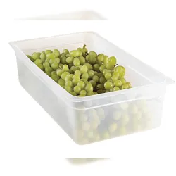 Cambro Lichtdurchlässige Polypropylen Gastronorm GN-Behälter GN1/1-150, 6 Stück im Karton - 16PP190