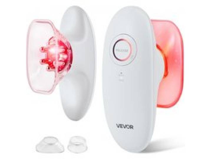 VEVOR Appareil de Modelage Corporel 3-en-1 par Ventouse, Électrostimulation et Lumière Rouge, Masseur Anti-cellulite Électrique, 3 Modes Réglables, pour Raffermir la Peau Ventre Taille Jambes