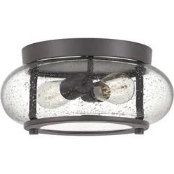 Elstead Lighting Trilogy Deckenleuchte 2-flammig E27 Old Bronze