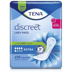 TENA LADY discreet EXTRA Inkontinenz Einlagen 20 St Binden