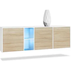 SIDEBOARD Cuba Türen in Eiche sägerau
