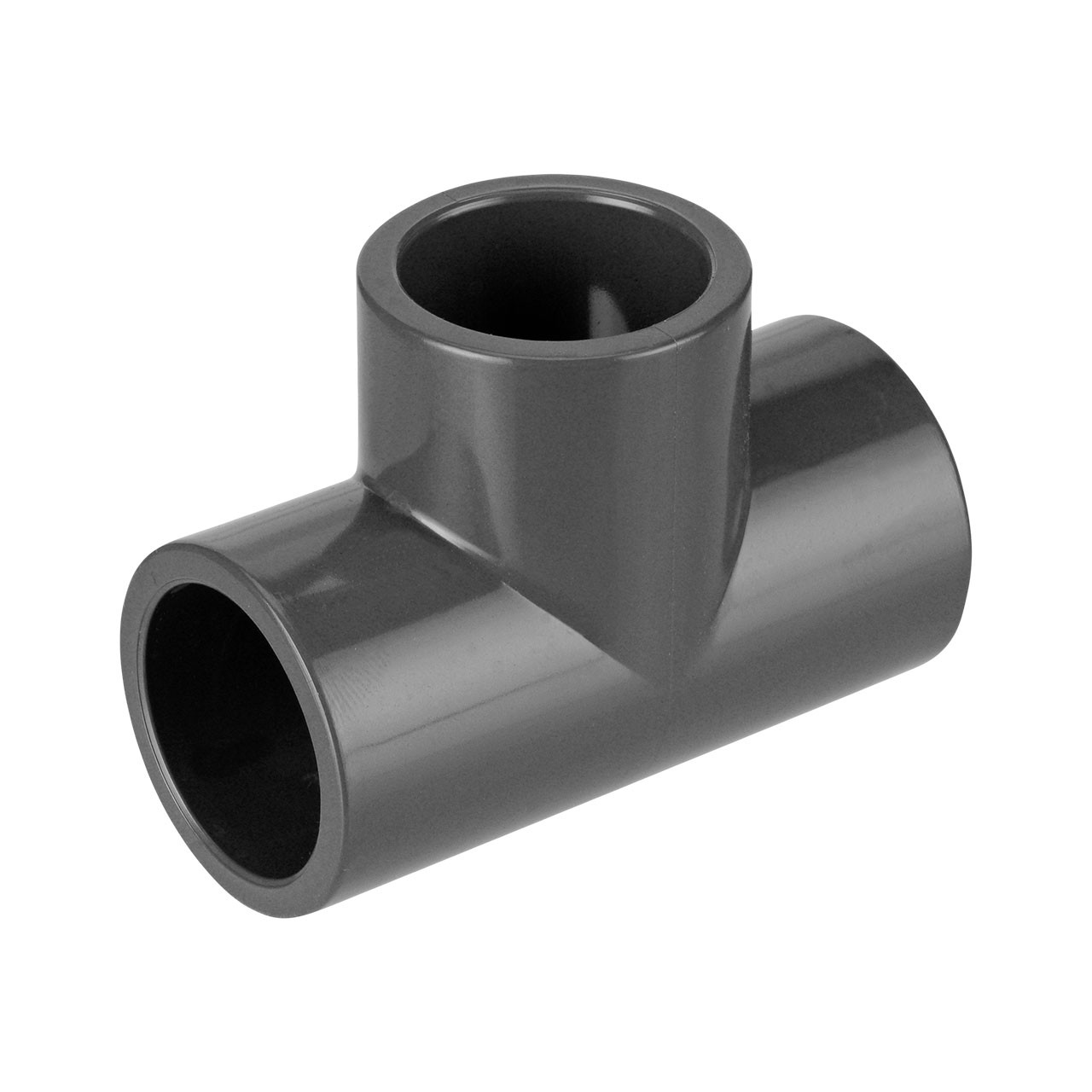 REKUBIK PVC-U T-Stück 90° 3x Klebemuffe 25mm x 25mm x 25mm 7103025