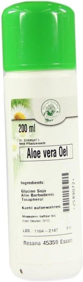 Aloe Vera öl Doktor Schlegel