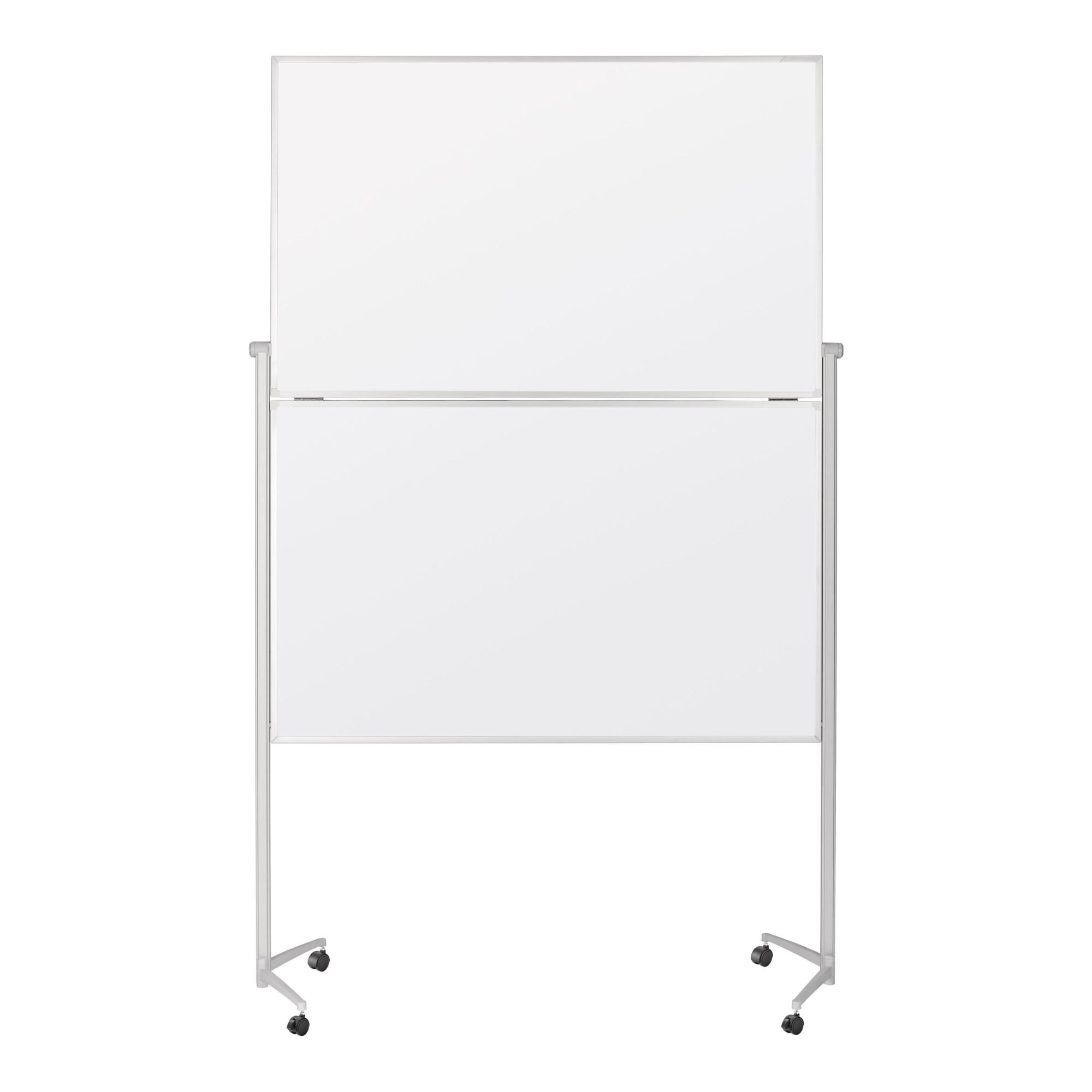 Magnetoplan Design-Moderatorentafel "evolution plus" klappbar, Filz grau, 1200 x 1500 mm (1151301)