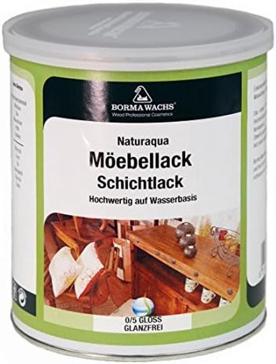 Merkloze Waterbasis Meubellak voor Binnen - Duurzame en UV-Beschermende Coating