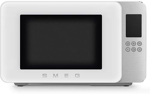 SMEG Micro-ondas com Grill  MOC01WHMEU Collezione  29 L  900 W  Branco Mate