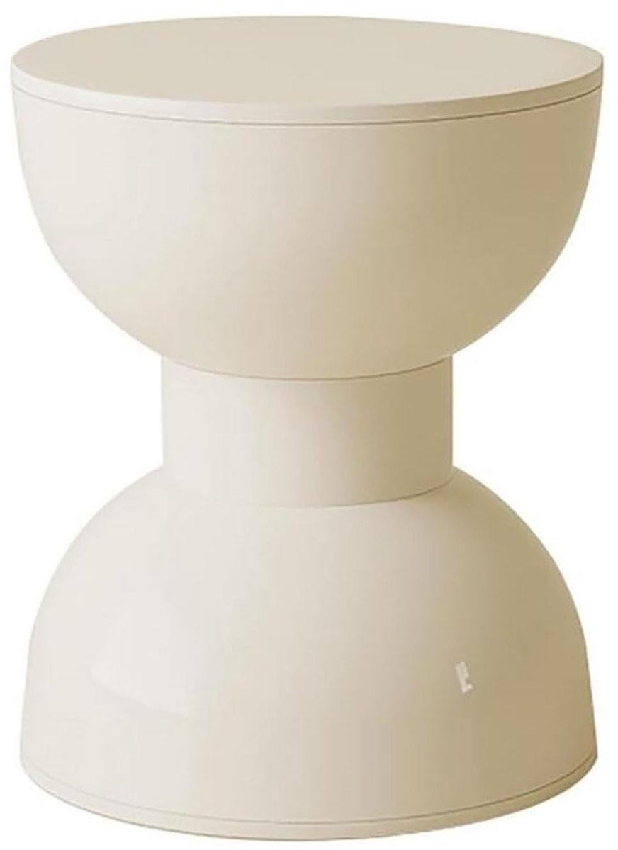 Ronde bijzettafel in moderne stijl van kunststof