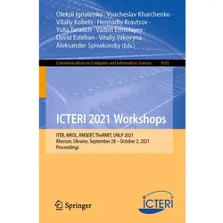 ICTERI 2021 Workshops, Fachbücher