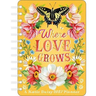 Katie Daisy 2027 Weekly Planner Calendar