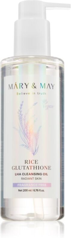 Mary&May Rice Glutathione LHA Cleansing Oil gentle cleansing oil with an exfoliating effect 200 ml