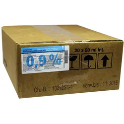Isotonische NaCl 0,9% DELTAM.Injektion G 20X50 ml