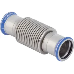 Geberit Mapress Edelstahl Axialkompensator mit Pressmuffen d28