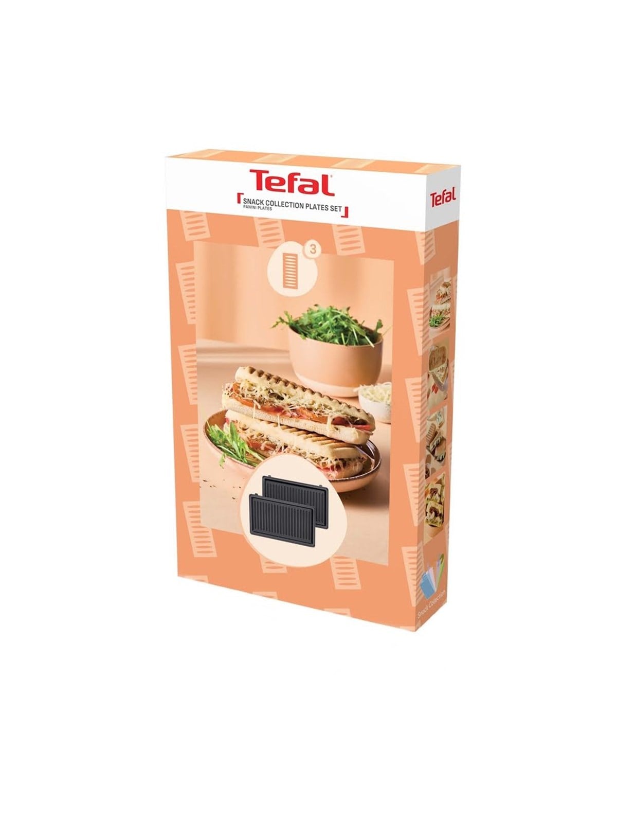 Tefal XA8003 Snack Collection Platte Grill/Panini Nr. 3