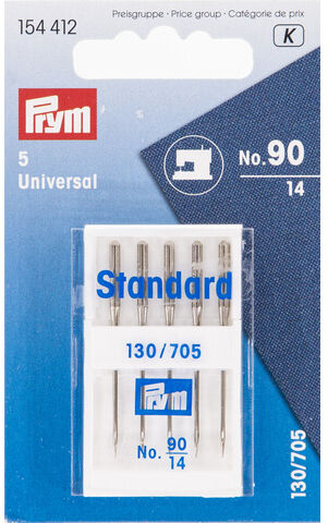 Prym Nähmaschinennadeln "Universal", Stärke: 90, Inhalt: 5 Stück