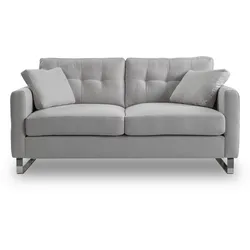 2-Sitzer-Sofa Hera Hellgrau