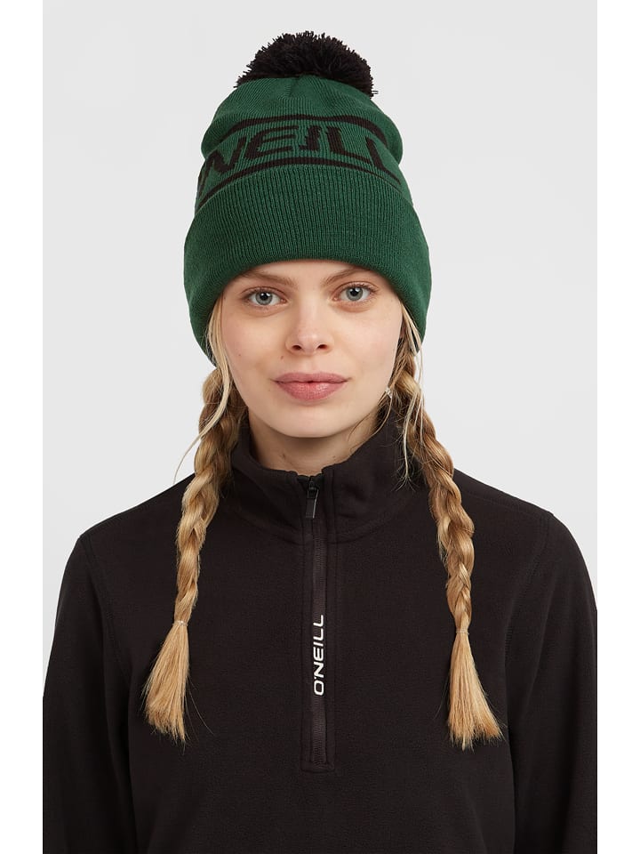 O'Neill Beanie "Powder" in Grün/ Schwarz - onesize