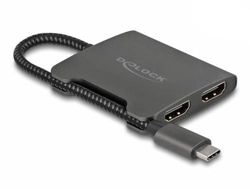 Delock 87778 HDMI-Splitter Schwarz
