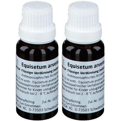 Equisetum Arvense Silicea cultum Rh D 3 Dilution 2x 2x20 ml