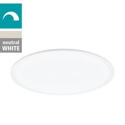 EGLO Deckenleuchte "SARSINA", weiß, 1, Ø 60cm H: 5cm, 1 Stk., Leuchten, Wand-/Deckenleuchte, H5,0 x, weiß, Leuchtmittel inkl., Deckenleuchte