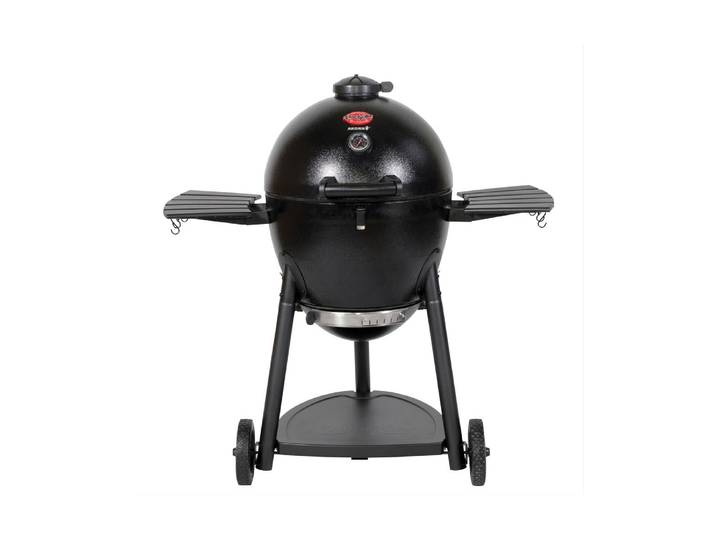 Holzkohlegrill Char Griller Kamadogrill Akorn , schwarz, B:46,1cm H:123cm T:79cm Ø:50cm, Grills, Holzkohlegrill