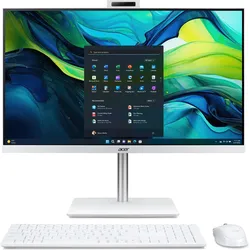 Acer All in One Aspire C27A-GRPL Intel Core 5 120U 16GoDDR4 1ToSSD Intel UHD Gra (1000 GB, 16 GB, Intel UHD Graphics), PC, Grau