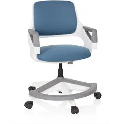 hjh OFFICE Kinderdrehstuhl KID FLEX Stoff mit Armlehnen