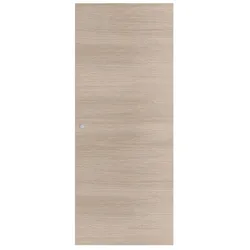 Optimum, Zubehör Türbeschlag, Schiebetür – Eiche hell – H 204 x T 3,8 x B 93 cm – Nicht vorgebohrt