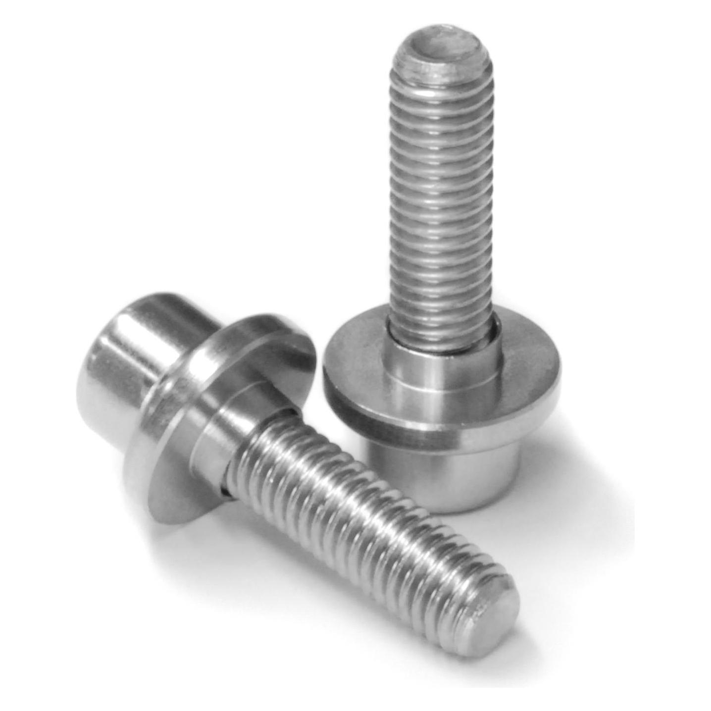 Paul Component Engineering Paul Component Achsschrauben und Unterlegscheiben VR, FHUB/Disk FHUB/High Flange, Paar, silver (40081322)