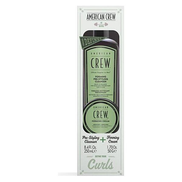 American Crew Forming Duo Set with Pre-Styling Cleanser 250ml (Haarcreme, Haargel, Haarwachs, 250 ml) (0000104268)