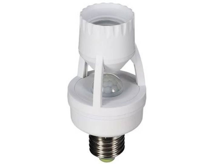 Perel EMS107 - Bewegingsmelder PIR - 6 m detectiebereik 360° detectiehoek - Wit