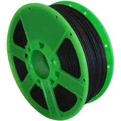 Purefil PA6 GF10 Filament (Nylon, PA-GF, 1000 g), 3D Filament, Schwarz