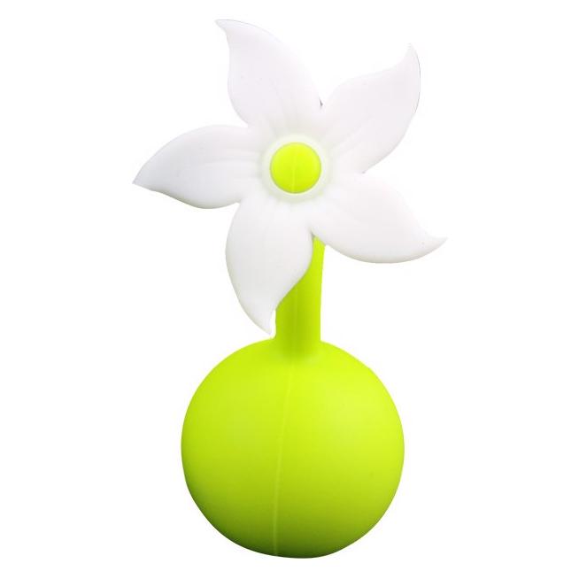 Haakaa Milchpumpe Blumenverschluss - Weiss (MHK010-W)