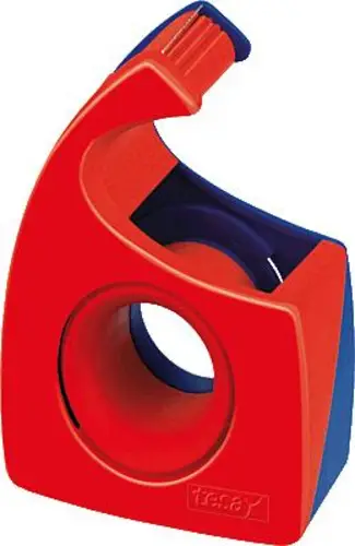 tesa Klebeband-Abroller 57443-00001-00 Rot, Blau Rollenbreite (max.): 19 mm Rollenlänge (max.) 10 m