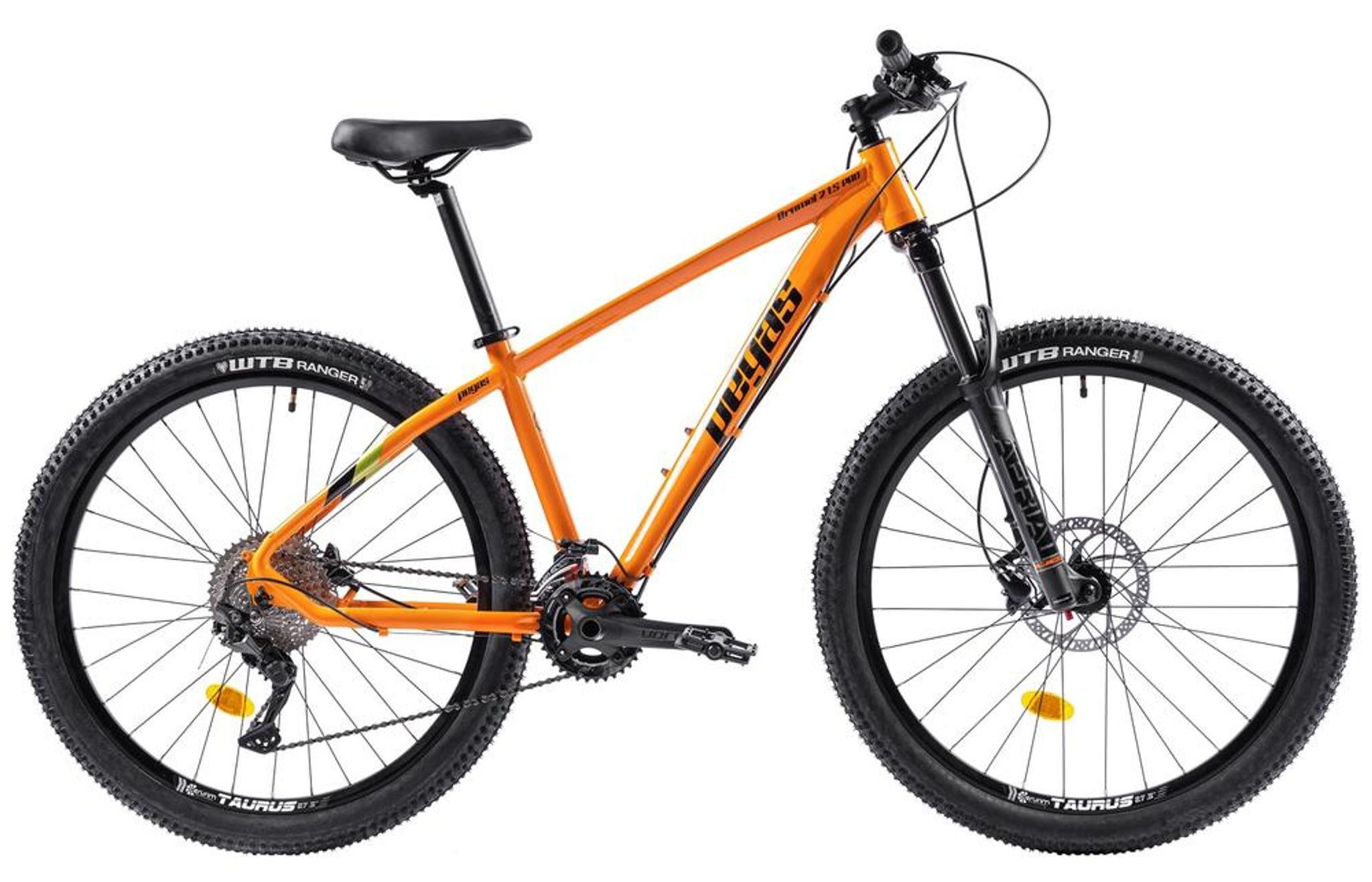 Mountainbike Pegas Drumet Pro S, 27,5 Zoll, Grau/Orange