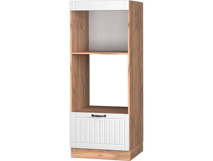 Mikrowellenschrank Vicco Fame-Line Weiß Landhaus 60 cm, Model 57195