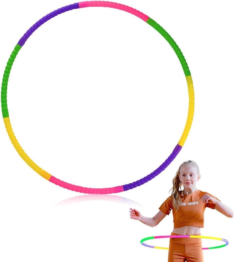 Verstelbare Hula Fitness Ring voor Kinderen, Multi-Kleur, 60 cm
