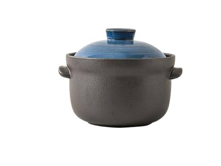 Keramiktopf for Kochen von Tonauflauf Küchen-Kochgeschirr-Eintopf, großer Suppentopf, Kochtopf(1PC 4.5L POT)