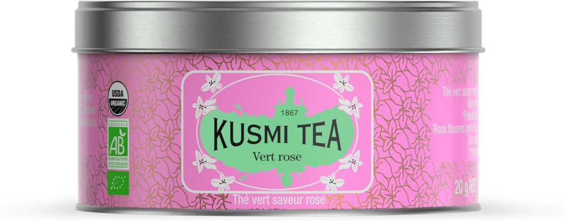 Grüntee Rose - Grüner tee Rose, bio - Kusmi Tea