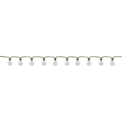 Lumisky Fantasy Cord Lichterkette mit 10 LEDs, 7,5 m Seil Beige