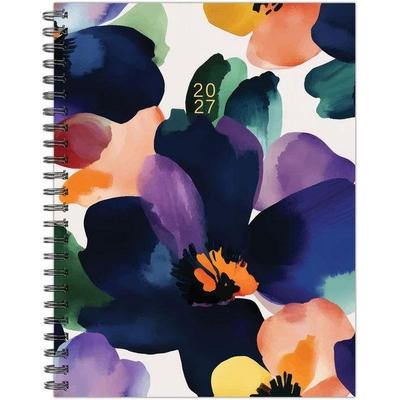 Moody Blooms 2027 6.5x8.5 Weekly Monthly Softcover Planner
