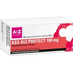 ASS AbZ PROTECT 100mg 50 St Tabletten magensaftresistent