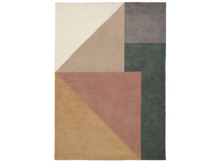 Linie Design Arguto Baumwollteppich 170 x 240cm Rose