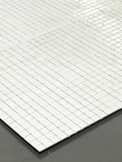 EuroLite Spiegelmatte 400x400mm, Spiegel 10x10mm -B-Stock