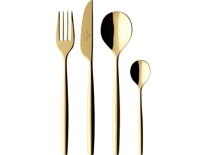Villeroy & Boch Metro Chic d Or Besteckset 24 Teile Gold'
