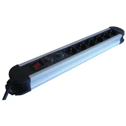 Tracon, Steckdosenleiste, Allgemeines Produkt (6x, CEE 7/3, 3 m)