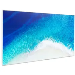 Klarstein Wonderwall Air Art Strand Infrarotheizung 101x60cm 600W Fernbedienung Abstrakt