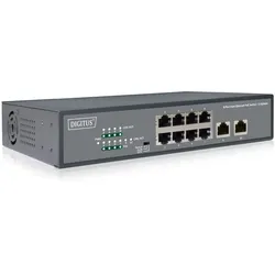 Digitus DN-95323-1 Netzwerk-Switch Unmanaged Fast Ethernet (10/100) Power over Ethernet (PoE) Grau