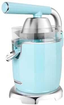 Brentwood Electric Powerful 200 Watt Citrus Juicer in Blue