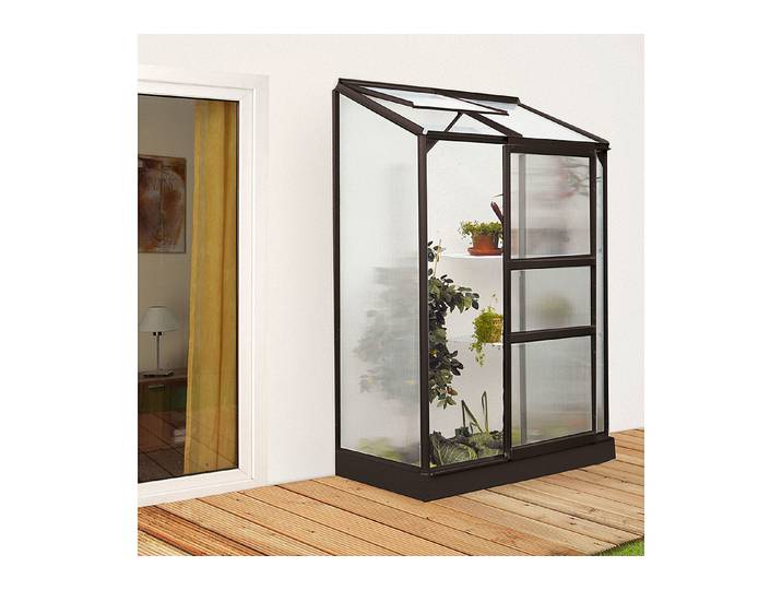 Vitavia Anlehngewächshaus Ida 900 Schwarz